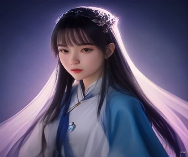台湾传统庙宇内庄严的母娘（瑶池金母）神像，金色神龛与藏青帷幔相映，香烟袅袅，信众虔诚跪拜，光线从天窗透入，氛围神圣而温柔